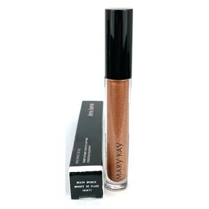 Mary Kay Unlimited Lip Gloss Beach Bronze 164571  NIB Make‎ Up Made In USA